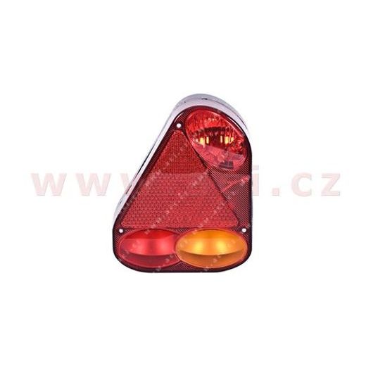 ZADNÍ SVĚTLO VÝŠKA 220 MM GUMOVÁ PRŮCHODKA PRO KABELÁŽ, L