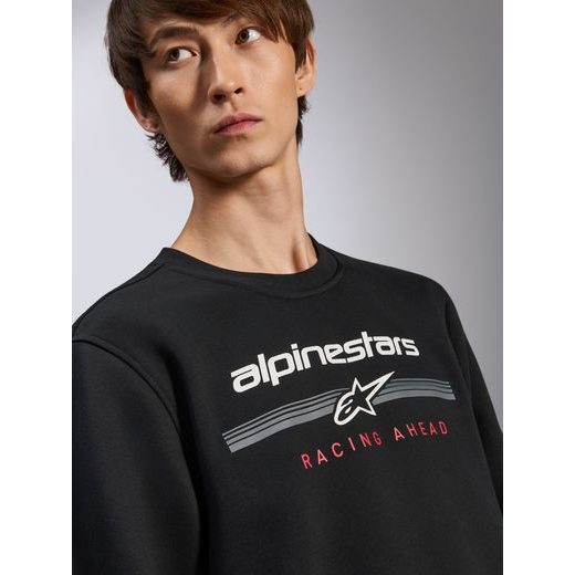 MIKINA BETTERN CREW, ALPINESTARS (ČIERNA)