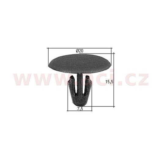 PLASTOVÁ PŘÍCHYTKA (SADA 10 KS)