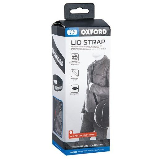 POPRUH NA PŘENÁŠENÍ PRILIEB ĽUD STRAP, OXFORD - ANGLICKO (ČIERNA)