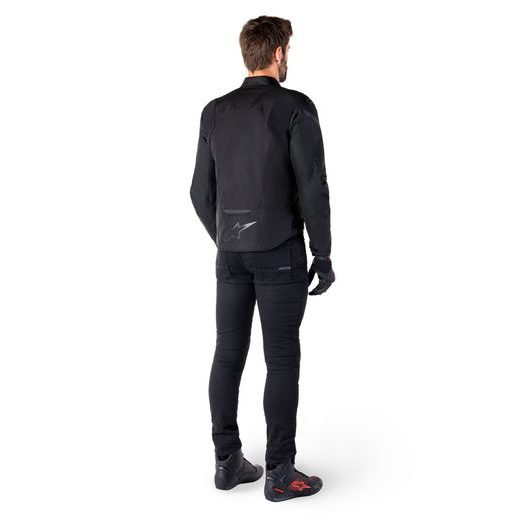 BUNDA T-JAWS V4 WATERPROOF, ALPINESTARS (ČERNÁ/ČERNÁ) 2026