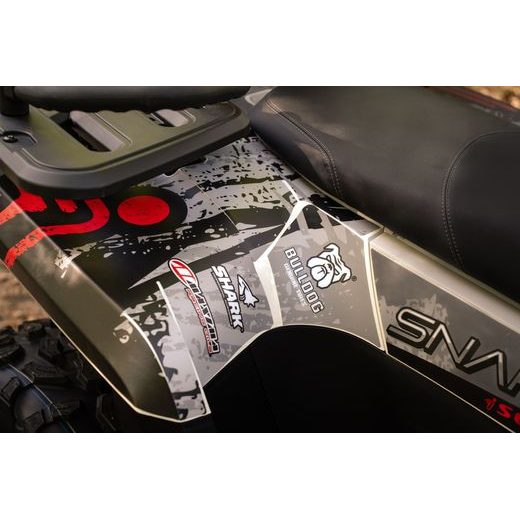 GRAPHIC STICKER KIT FOR SEGWAY AT5-L GREY