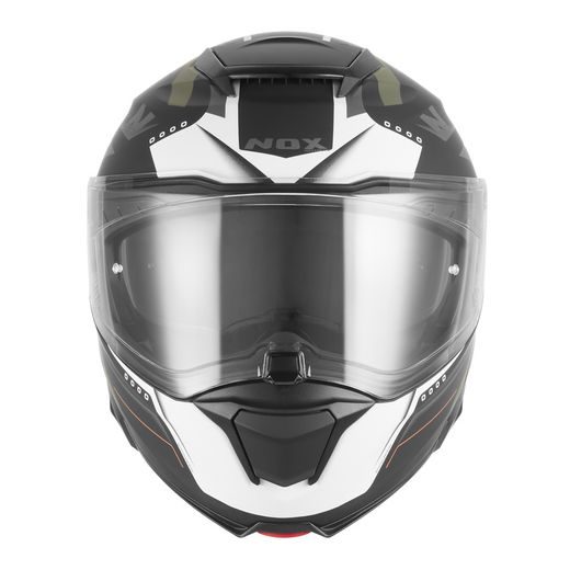 PRILBA N967 CONQUER, NOX (ČIERNA MATNÁ, KHAKI, ORANŽOVÁ) 2026