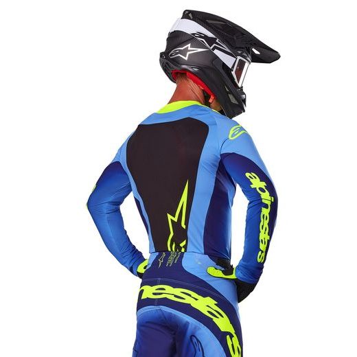 DRES TECHSTAR MELT, ALPINESTARS (ŽLTÁ FLUO/MODRÁ) 2025