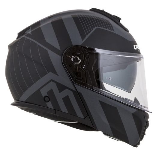 PRILBA MODULO 2.1 PROFILE VISION, CASSIDA (ČIERNA MATNÁ/ŠEDÁ/ŠEDÁ REFLEXNÉ, PLEXI S PRÍPRAVOU PRE PINLOCK) 2026