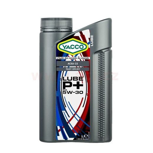 MOTOROVÝ OLEJ YACCO LUBE P+ 5W30, 1 L