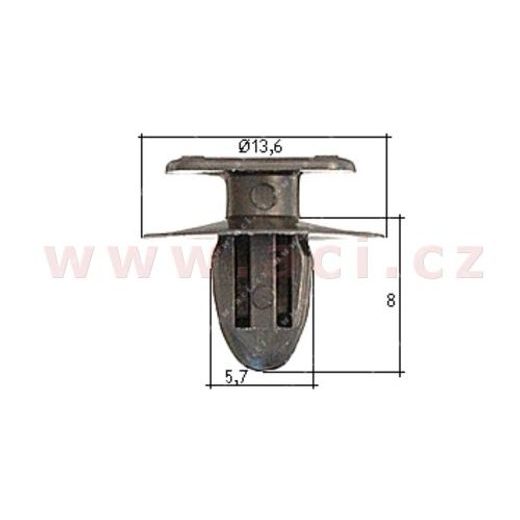 PLASTOVÁ PŘÍCHYTKA (SADA 10 KS)