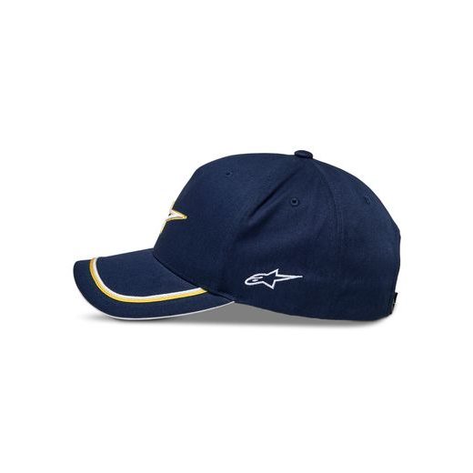 ŠILTOVKA ASCENSION SNAPBACK, ALPINESTARS (MODRÁ/ZLATÁ)