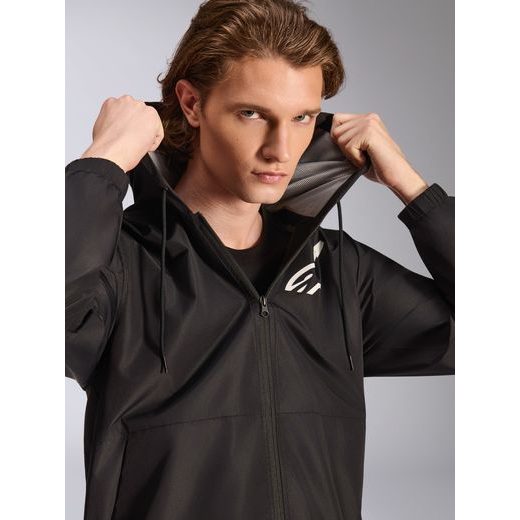 BUNDA SPEEDER CHROMIUM WINDBREAKER, ALPINESTARS (ČERNÁ/BÍLÁ)