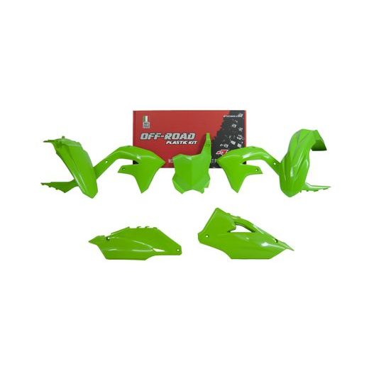 SADA PLASTOV KAWASAKI, RTECH (ZELENÁ, 5 DIELOV)