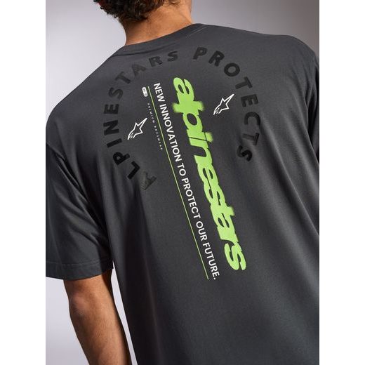 TRIKO OVERHANG OVERSIZED CSF, ALPINESTARS (ŠEDÁ)