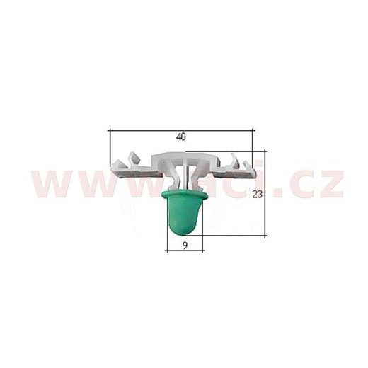 PLASTOVÁ PŘÍCHYTKA (SADA 10 KS)