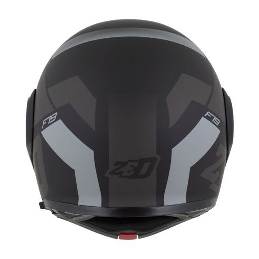 PRILBA F19, ZED (ČIERNA MATNÁ/TMAVĚ ŠEDÁ) 2026