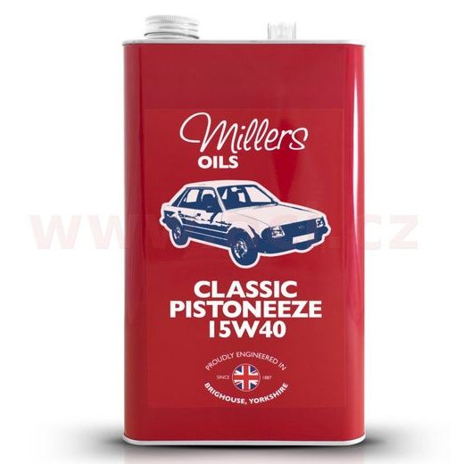 MILLERS OILS CLASSIC PISTONEEZE 15W40, 5 L