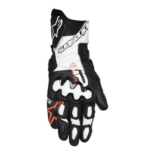 RUKAVICE GP PLUS R V3, ALPINESTARS (ČERNÁ/BÍLÁ/ČERVENÁ FLUO) 2026