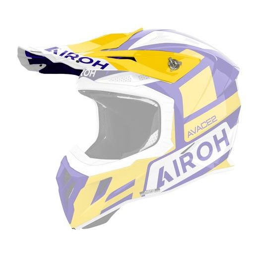 ŠILT PRE PRILBU AVIATOR ACE 2, AIROH (SAKE - ŽLTÝ LESKLÝ)