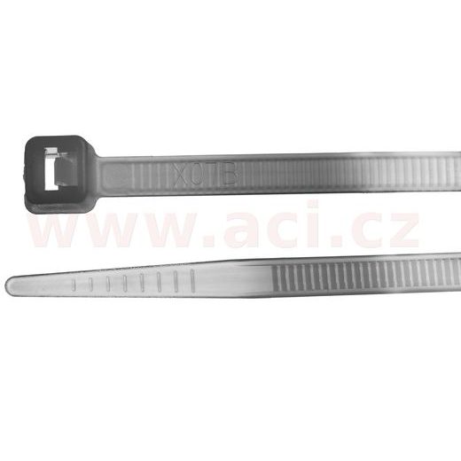 STAHOVACÍ PÁSKA 350X4,6 MM BÍLÁ (SADA 100 KS)