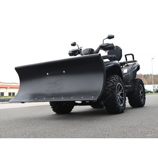 SHARK SNOW PLOW 60" DELUXE BLACK (152 CM) WITH ADAPTER