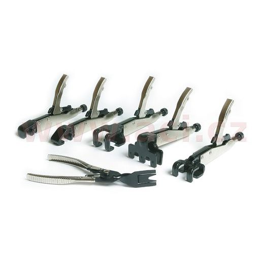 SADA SAMOSVORNÝCH KLEŠTÍ NA KAROSÁŘSKÉ PRÁCE (6 KS)
