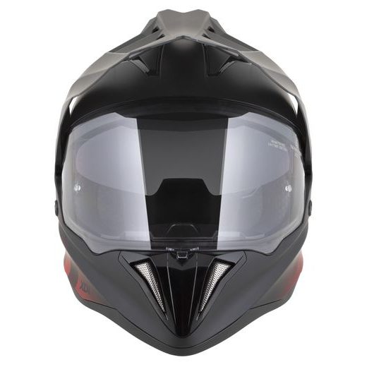 PRILBA XD1, ZED (ČIERNA MATNÁ/ČERVENÁ) 2026