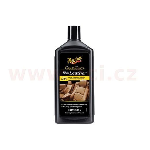 MEGUIAR'S ČISTIČ A KONDICIONÉR NA KOŽI GOLD CLASS RICH LEATHER CLEANER &AMP; CONDITIONER 473 ML