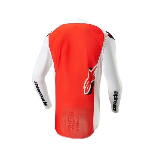 DRES SUPERTECH WARD, ALPINESTARS (BÍLÁ/ORANŽOVÁ) 2024