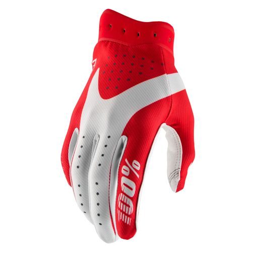 RUKAVICE ITRACK, 100% - USA (ČERVENÁ)
