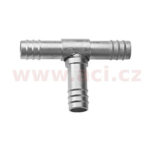 SPOJKA HLINÍKOVÁ NAMAČKÁVACÍ TYP "T" PRO HADICE G10 (13 MM)