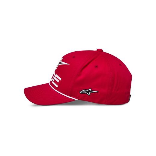 ŠILTOVKA RIDE COMP SNAPBACK, ALPINESTARS (ČERVENÁ/BÍLÁ/ČERNÁ)