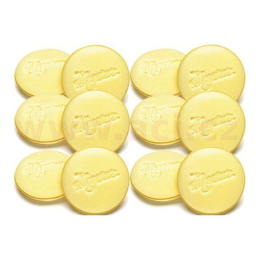 MEGUIARS SOFT FOAM APPLICATOR PADS - PĚNOVÉ APLIKÁTORY (12 KS)