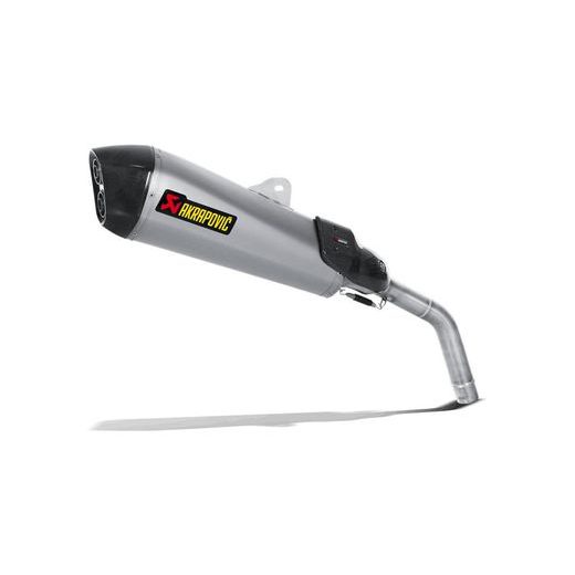 HOMOLOGOVANÁ VÝFUKOVÁ KONCOVKA, RAD SLIP-ON LINE (TITANIUM), AKRAPOVIČ