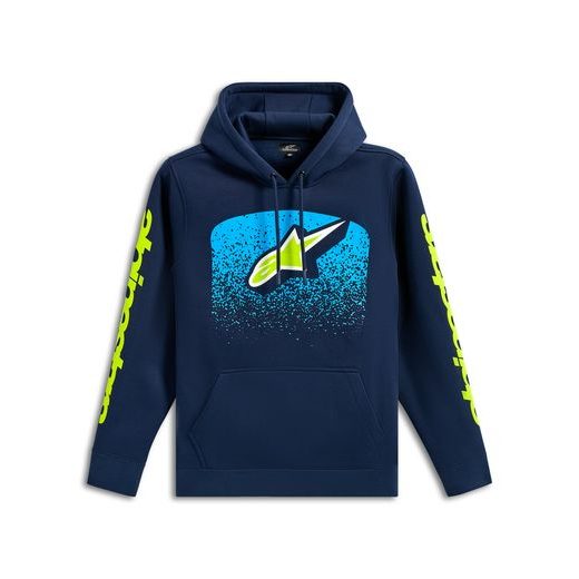 MIKINA OBSESSED HOODIE, ALPINESTARS (MODRÁ)