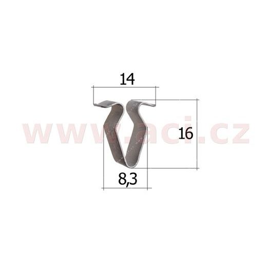 KOVOVÁ PŘÍCHYTKA (SADA 5 KS)