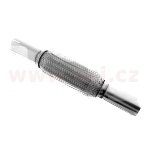 PRUŽNÝ ČLEN VÝFUKU PREMIUM, VNITŘ. PRŮMĚR 48 MM / DÉLKA PR. ČLENU 200 MM / CELKOVÁ DÉLKA 400 MM