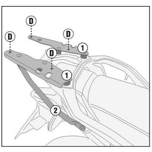 KR1201 NOSIČ KUFRA HONDA XL 750 TRANSALP (23)