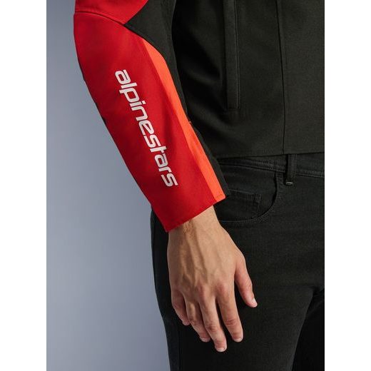 BUNDA T-SPS 2 WATERPROOF, ALPINESTARS (ČERVENÁ/ČERNÁ/BÍLÁ) 2026