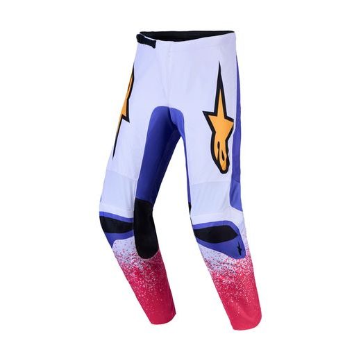 NOHAVICE FLUID DRAG, ALPINESTARS (SVETLE ŠEDÁ/FIALOVÁ/ZLATÁ) 2027