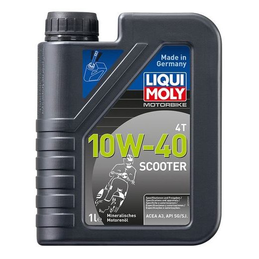 LIQUI MOLY MOTORBIKE 4T 10W40 SCOOTER, MINERÁLNY MOTOROVÝ OLEJ 1 L