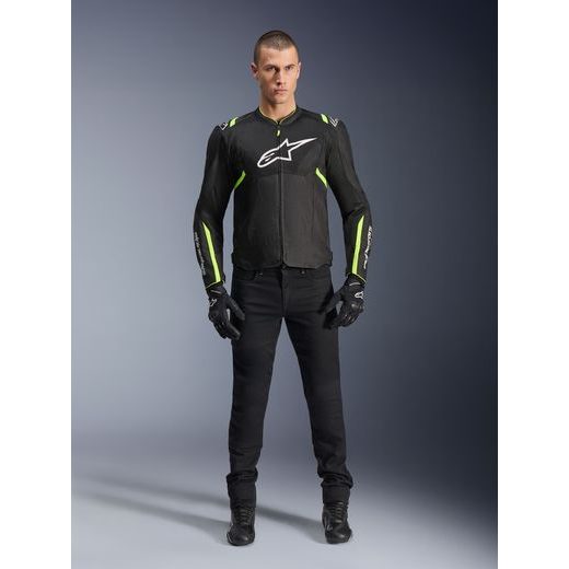 BUNDA T-SPS AIR V2, ALPINESTARS (ČERNÁ/ŽLUTÁ FLUO) 2026