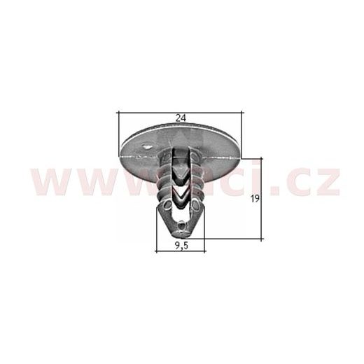 PLASTOVÁ PŘÍCHYTKA (SADA 10 KS)