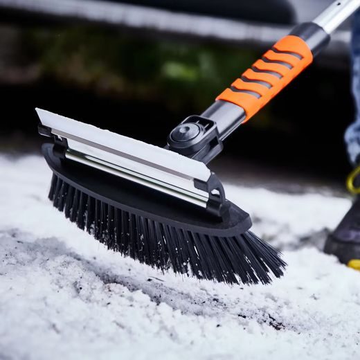 OSRAM SNOWBRUSH 4V1 - NÁSTROJ PRO SNADNÉ ODKLÍZENÍ SNĚHU Z AUTA