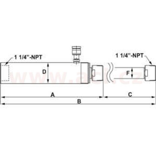 HYDRAULICKÝ VÁLEC 10 T