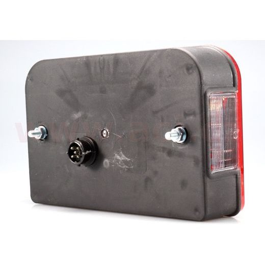 ZADNÍ SVĚTLO 200X135 MM 5 PIN KONEKTOR, BAJONET, SE ŽÁROVKAMI, DOBPLAST DPT35 ORIGINÁL, P