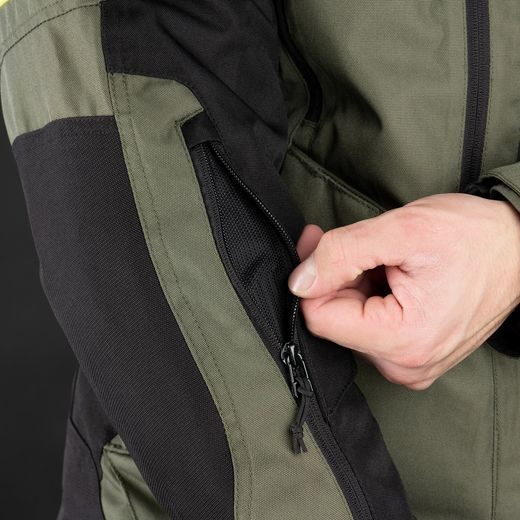 BUNDA ROCKLAND DRY2DRY™, OXFORD ADVANCED (ZELENÁ KHAKI/ČERNÁ/ŽLUTÁ FLUO)