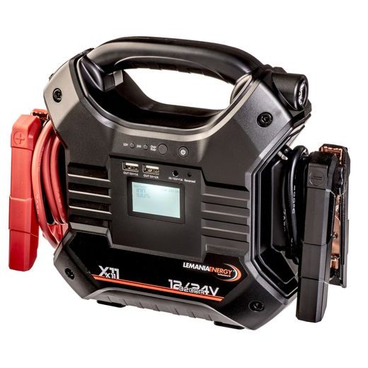 STARTOVACÍ LITHIUM BOOSTER X11 12/24V LEMANIA ENERGY