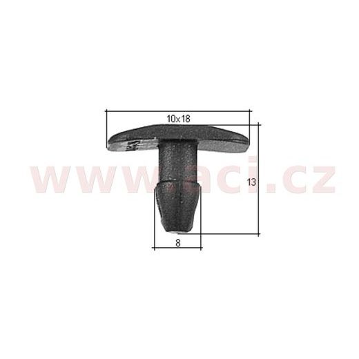 PLASTOVÁ PŘÍCHYTKA (SADA 10 KS)