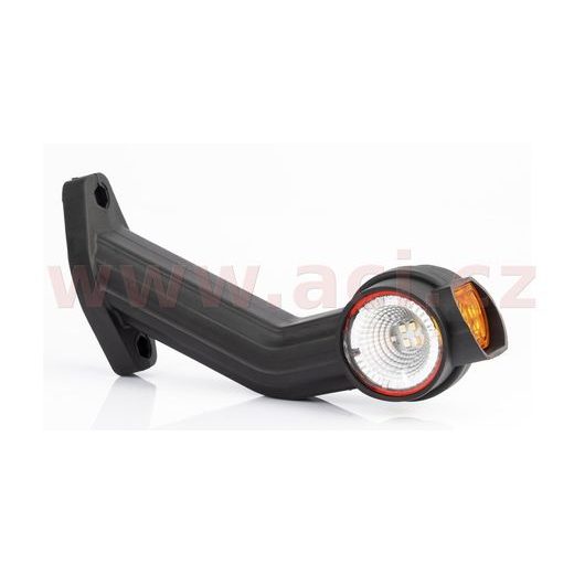 POZIČNÍ SVĚTLO LED (190X138 MM) KOMBINACE 3V1 S GUMOVÝM DRŽÁKEM, KABEL 0,5 M, P