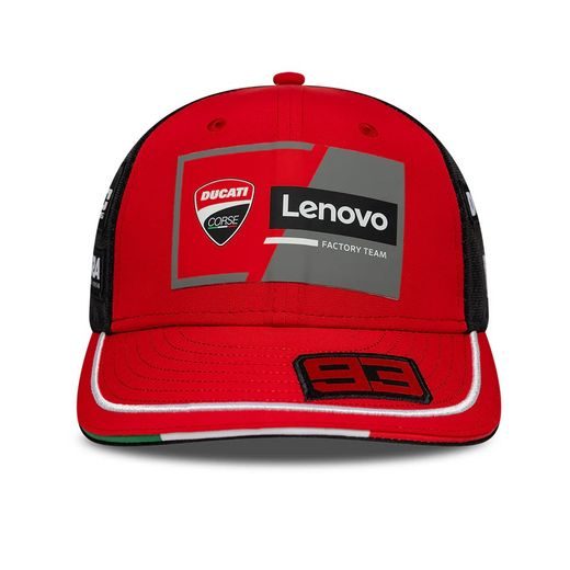 ŠILTOVKA NEW ERA DUCATI LENOVO MARQUEZ 93 (ČIERNA, ČERVENÁ)