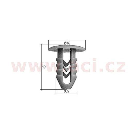 PLASTOVÁ PŘÍCHYTKA (SADA 10 KS)