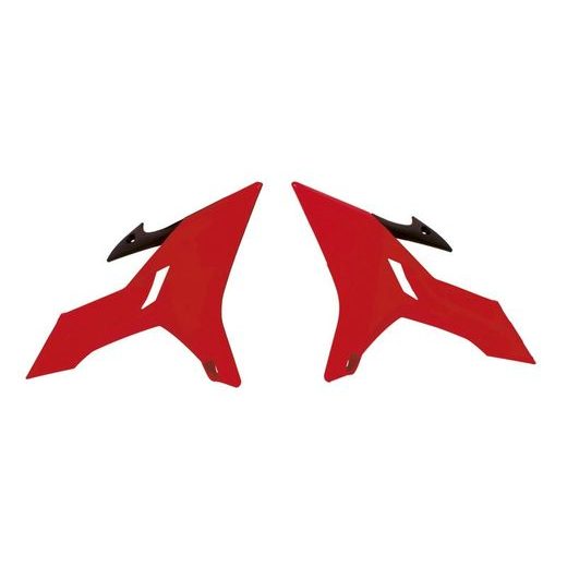 SPOJLERY CHLADIČA YAMAHA, RTECH (NEON ČERVENÉ, PÁR)